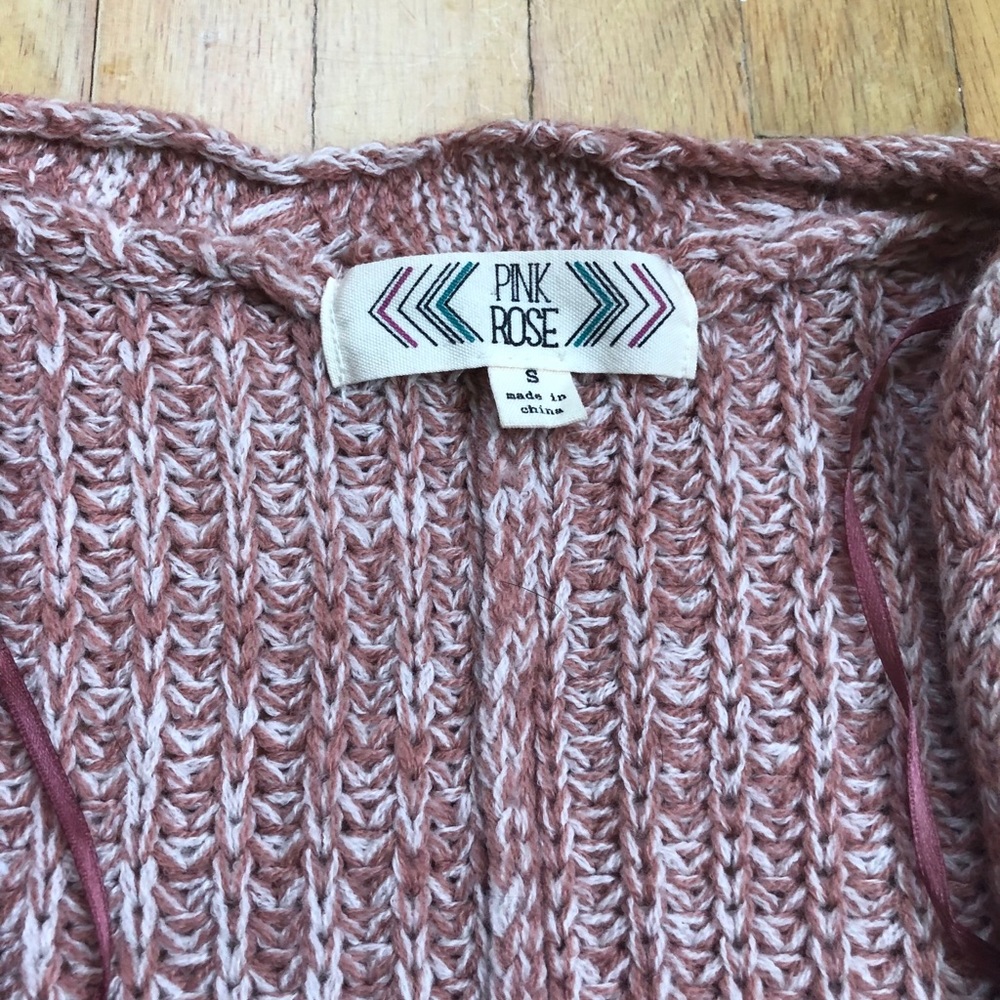 Pink Rose Cardigan - Picture 2 of 3